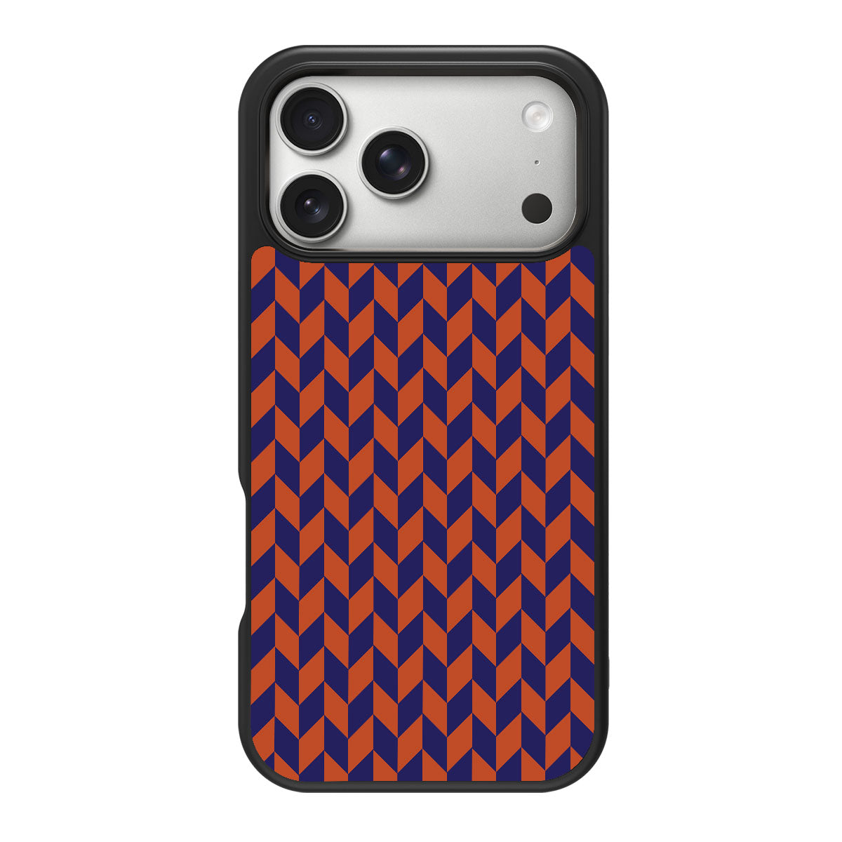 Twilight Chevron design back view – iPhone 18 Pro case
