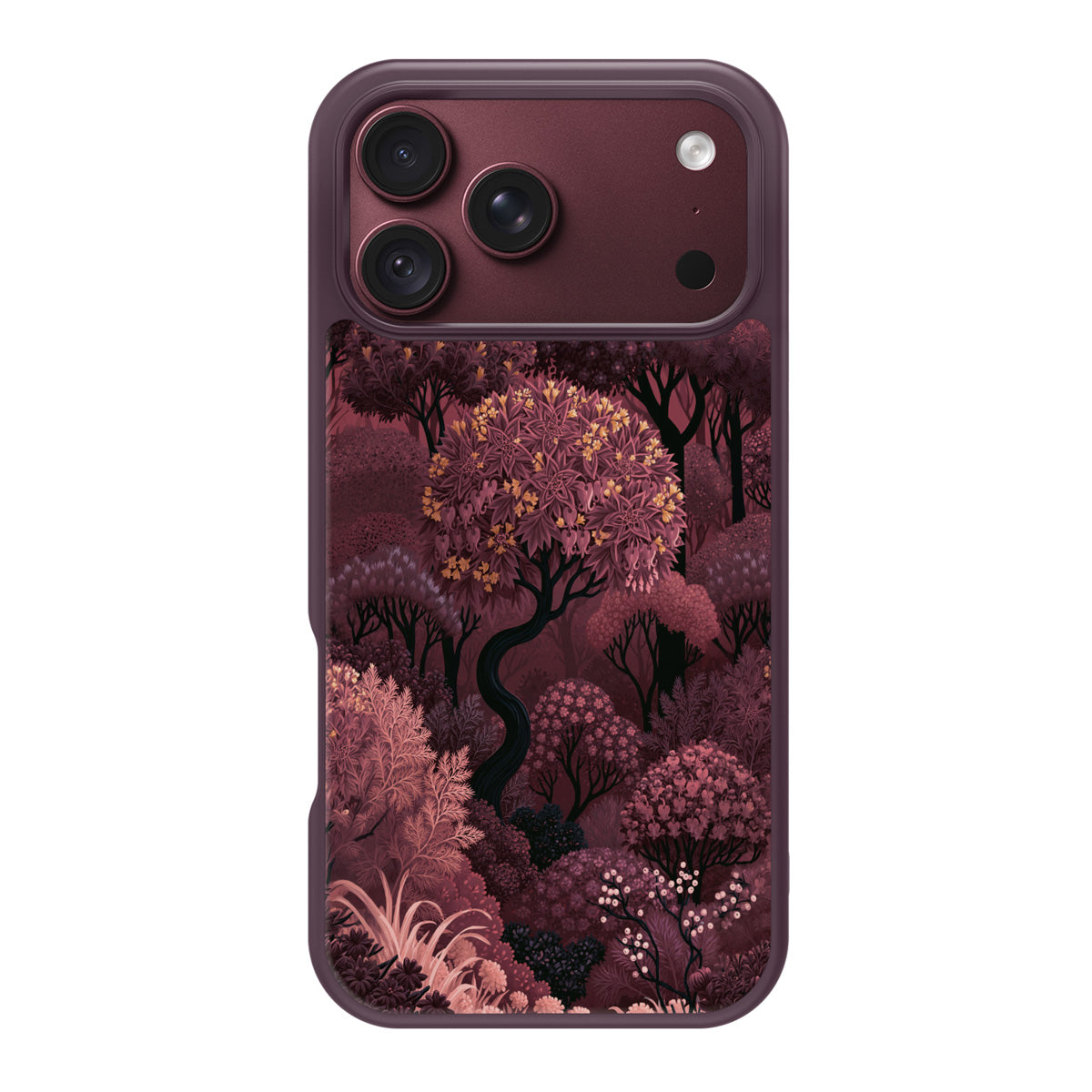 Velvet Reverie design back view – iPhone 18 Pro case