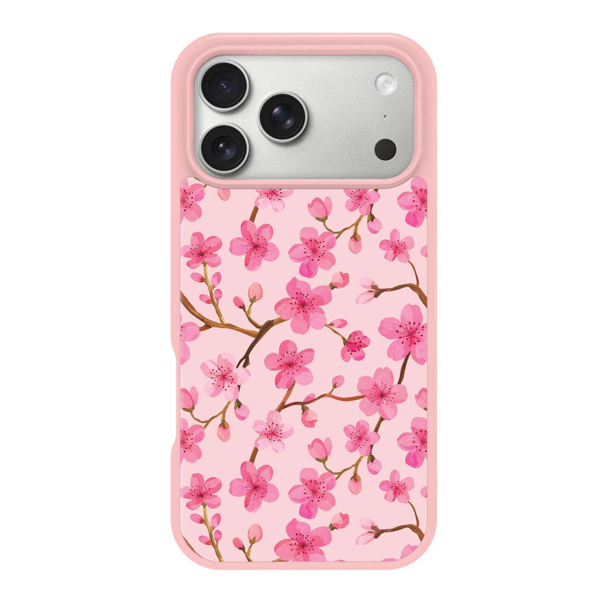Cherry Blossom design back view – iPhone 18 Pro Max case