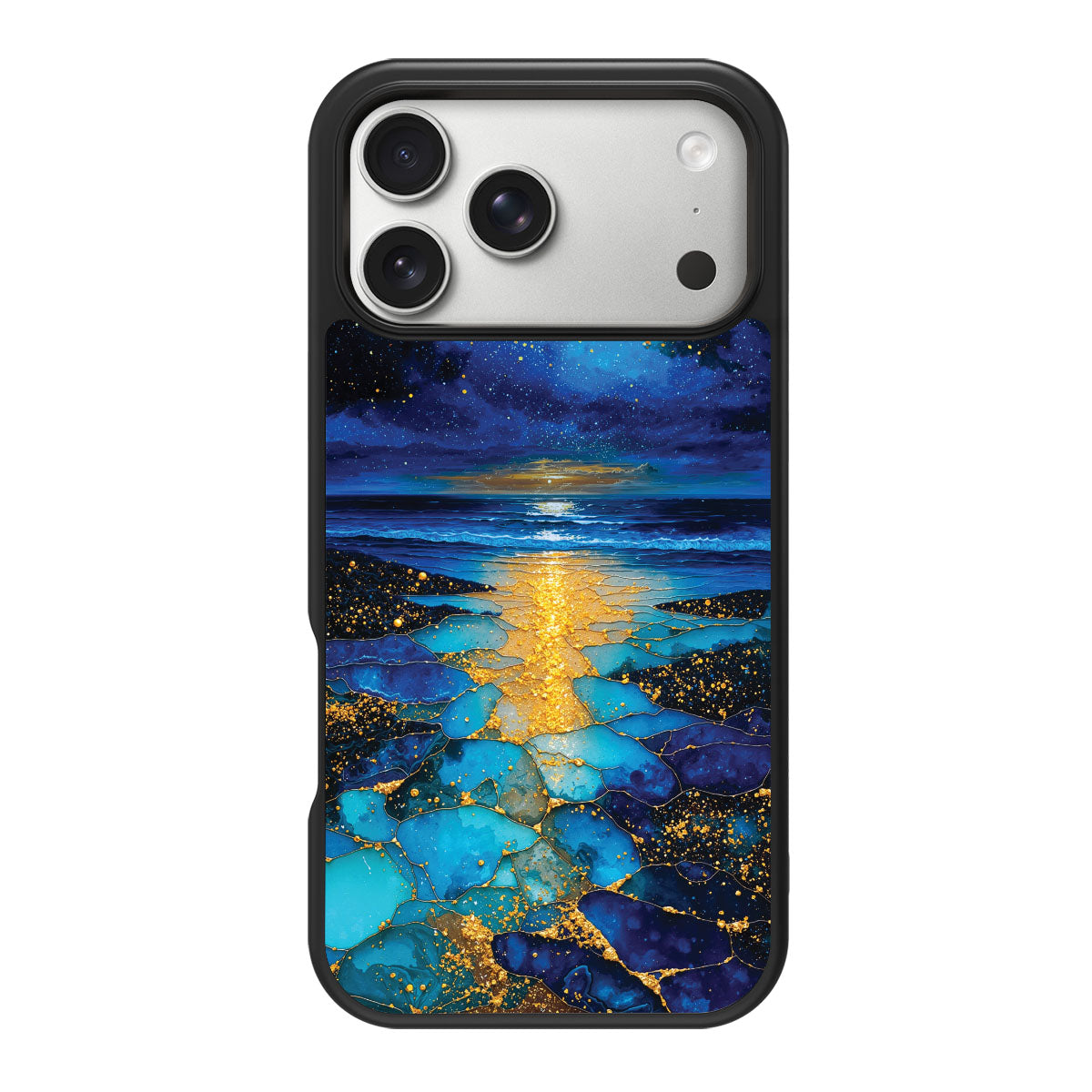 Ocean Designer iPhone 18 Pro Max Case – Cosmic Seascape | MagSafe