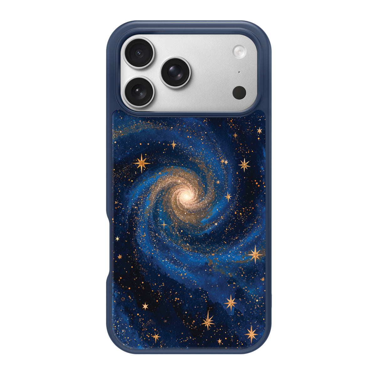 Cosmic Tide design back view – iPhone 18 Pro Max case