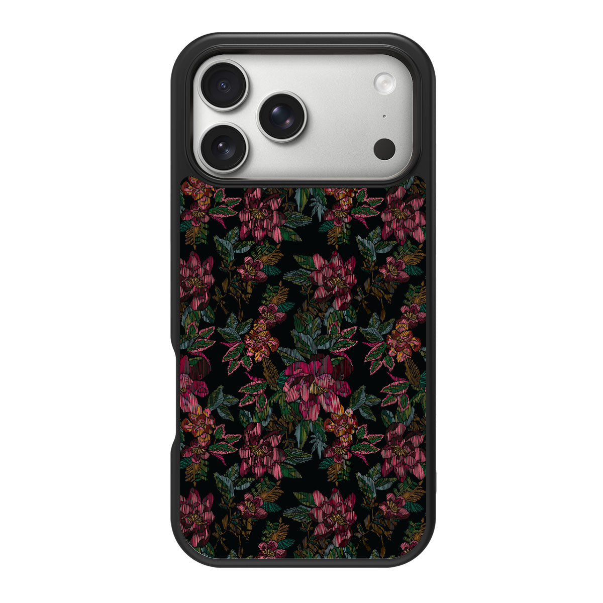 Floral Tapestry design back view – iPhone 18 Pro Max case