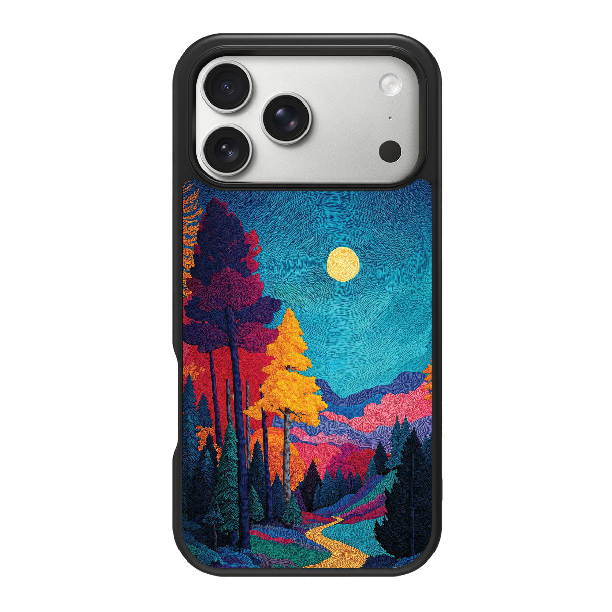 Boho Nature Designer iPhone 18 Pro Max Case – Folk Valley | MagSafe