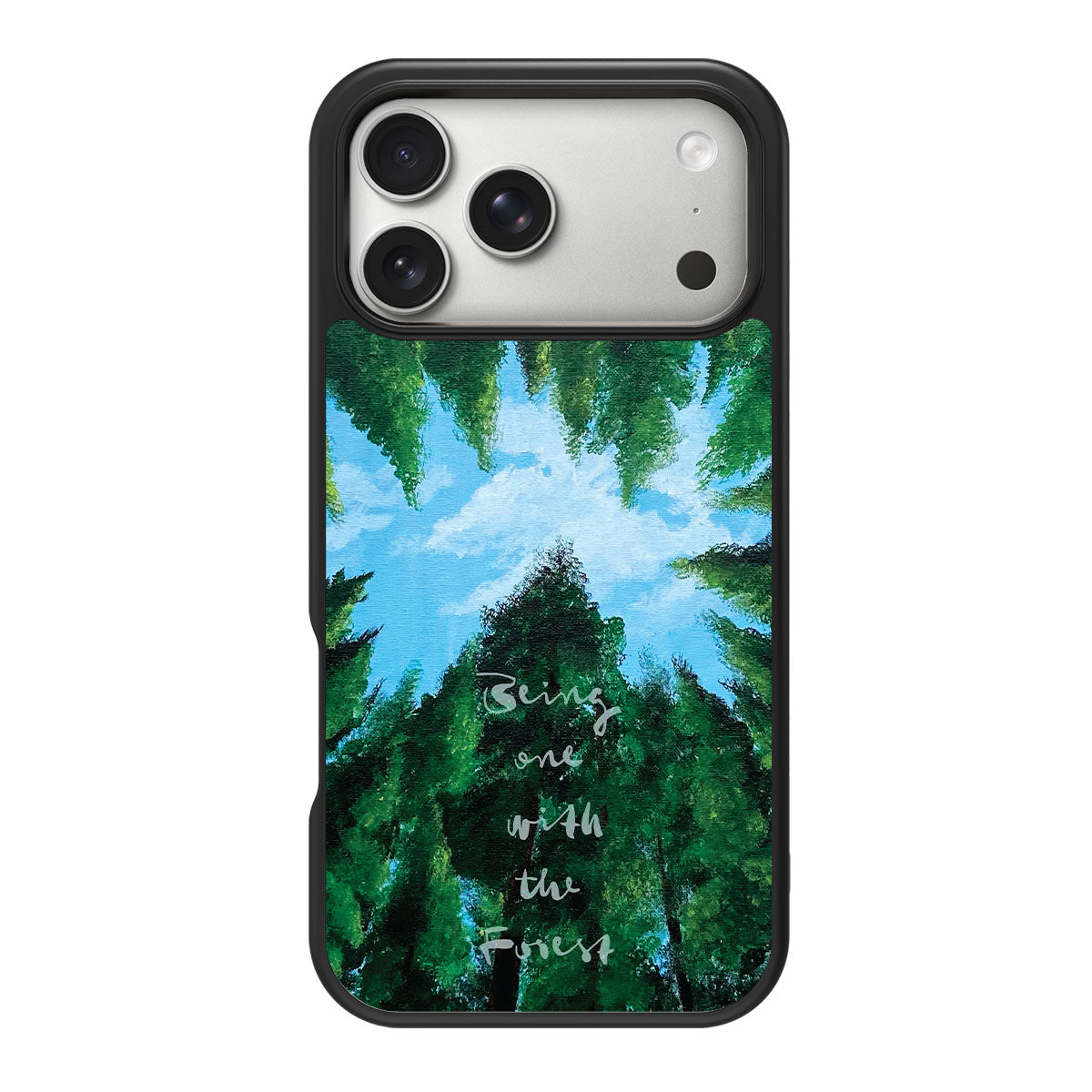 Forest Bathing design back view – iPhone 18 Pro Max case