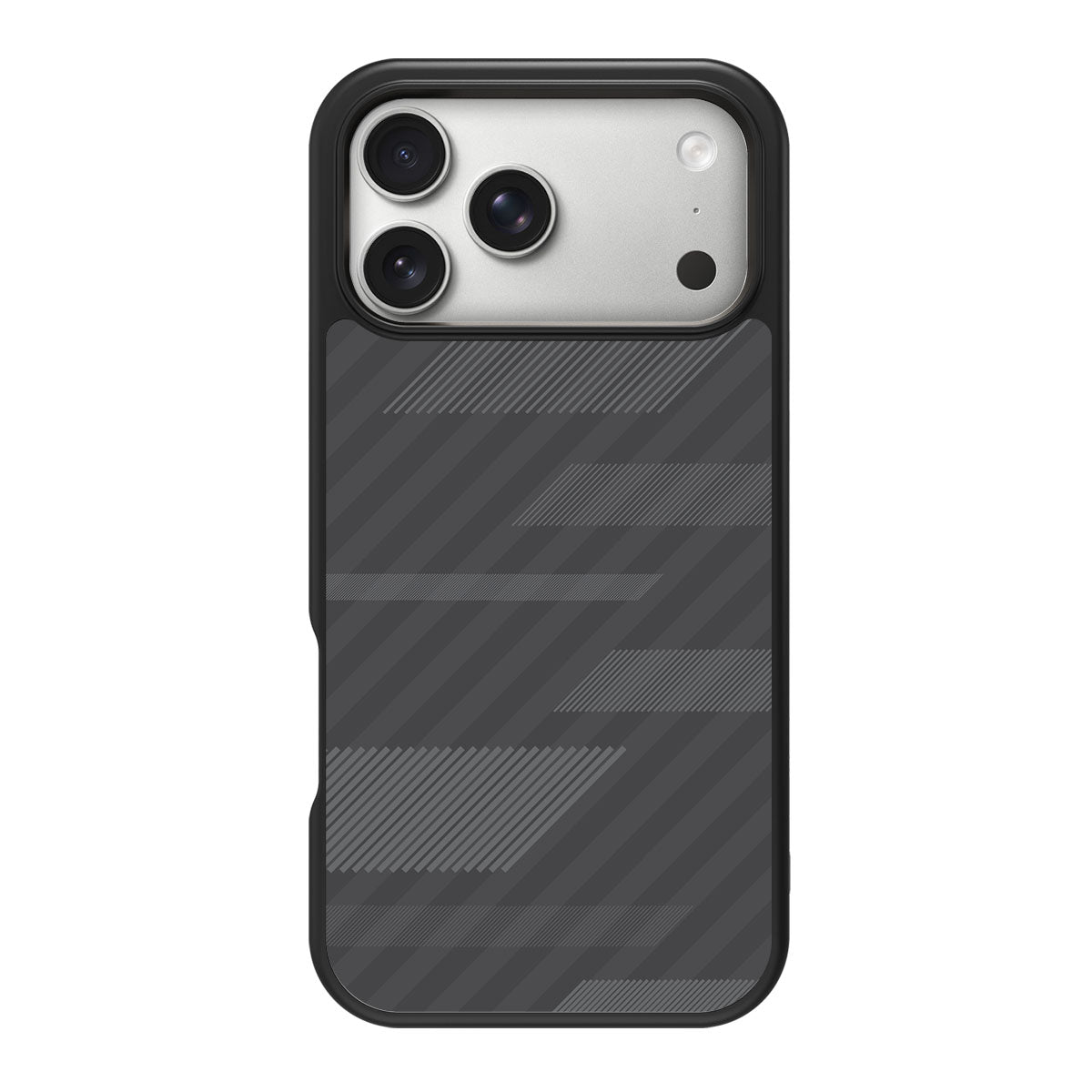 Gray Twill Play design back view – iPhone 18 Pro Max case