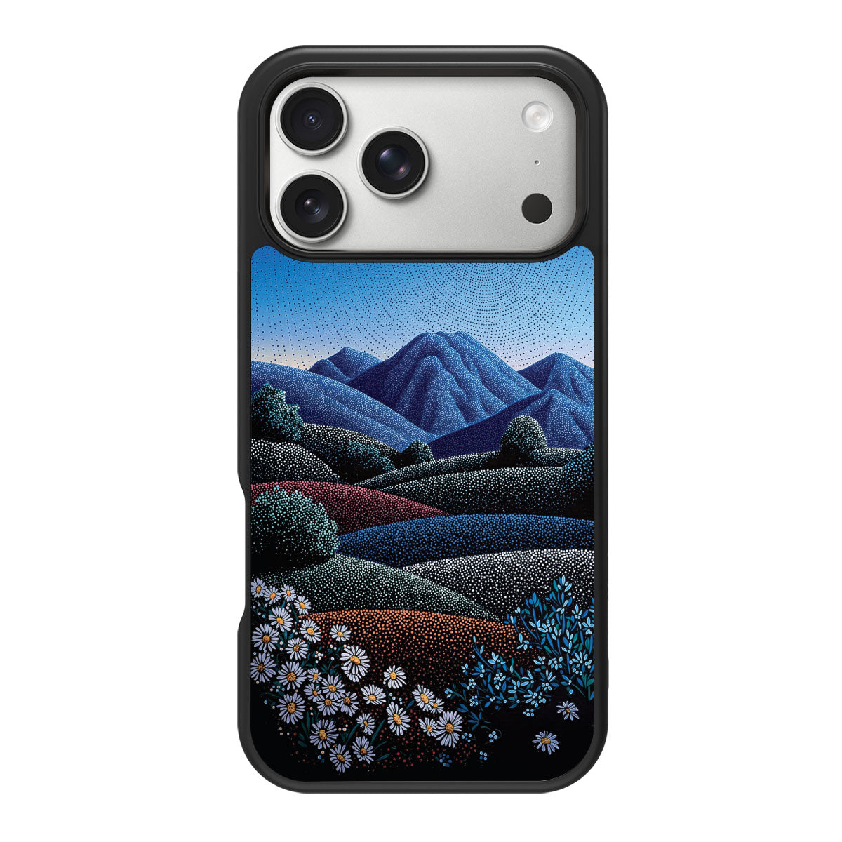 Blue Mountain Designer iPhone 18 Pro Max Case – Indigo Hills | MagSafe