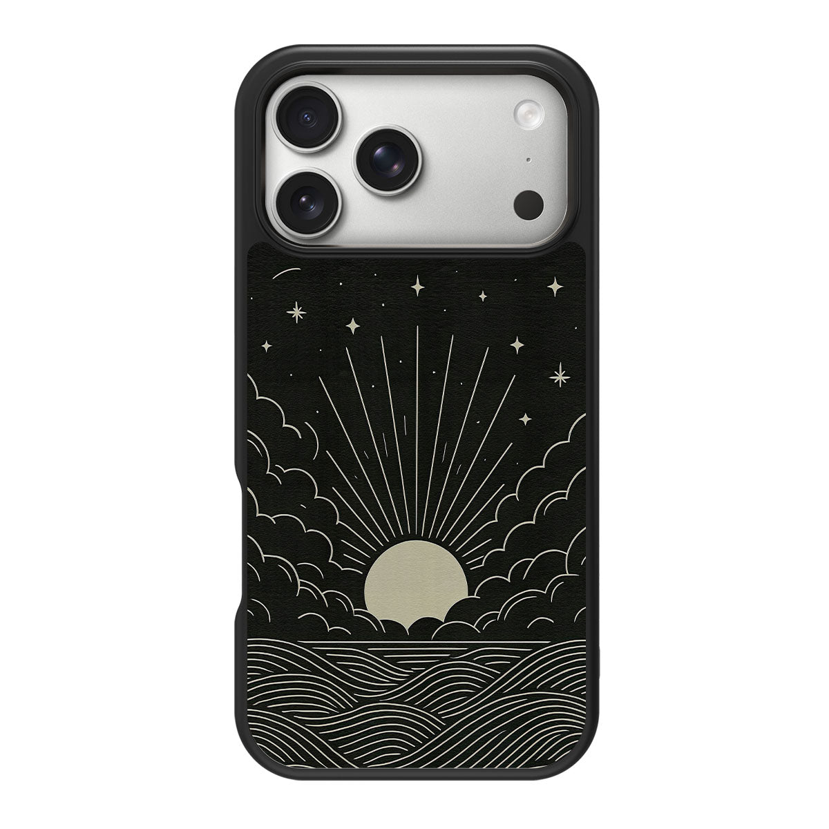 Moon Energy design back view – iPhone 18 Pro Max case