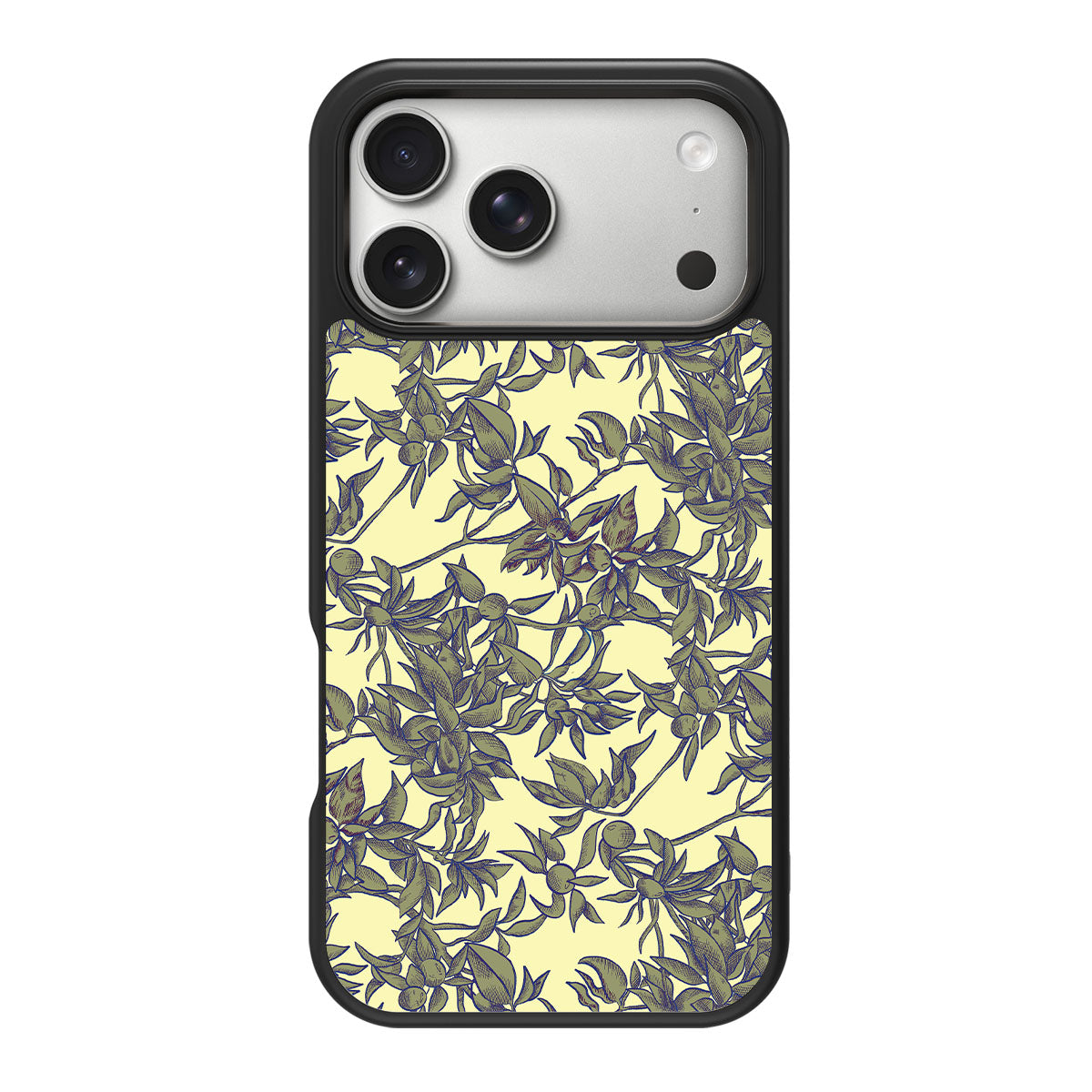 Picking Olives design back view – iPhone 18 Pro Max case