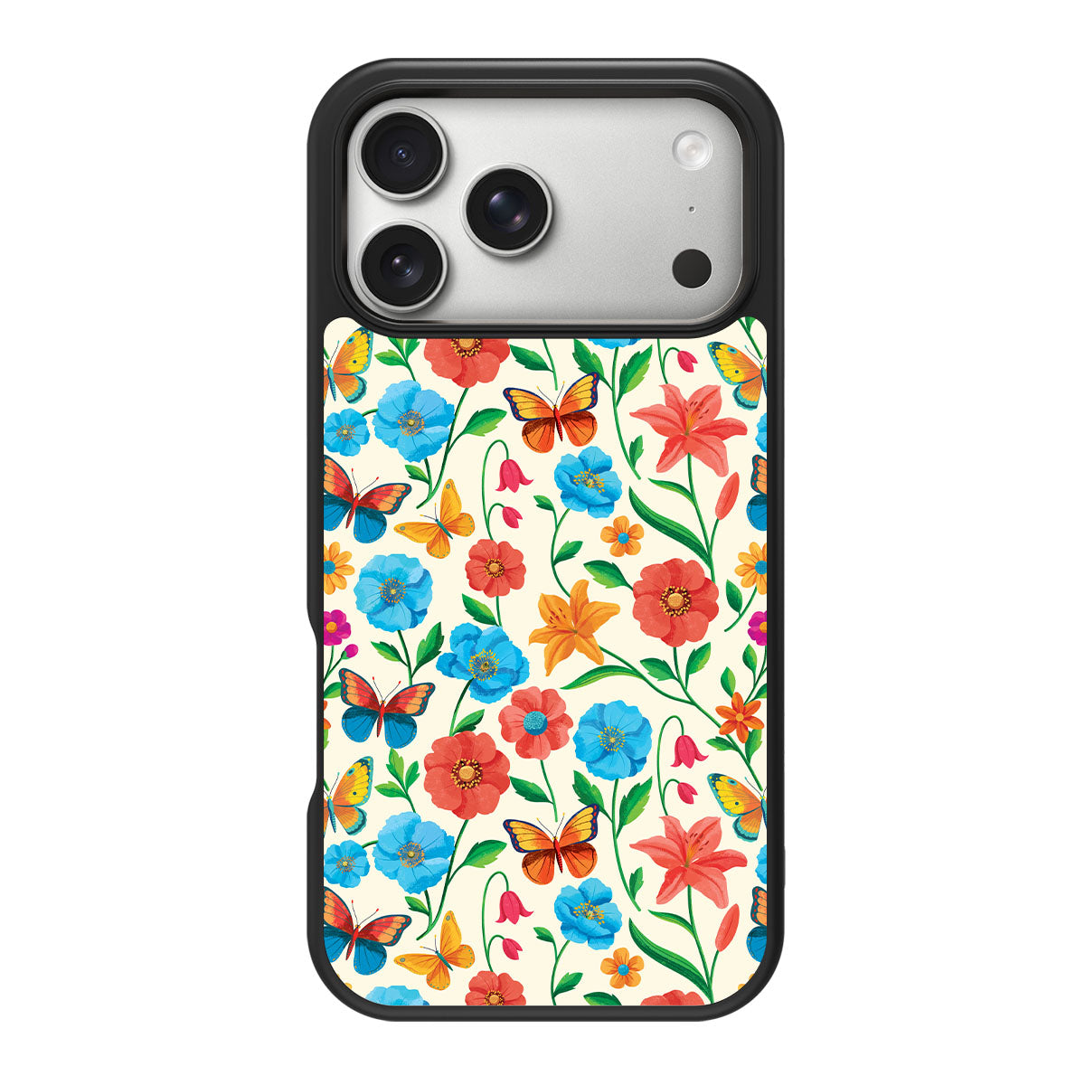 Spring Garden design back view – iPhone 18 Pro Max case