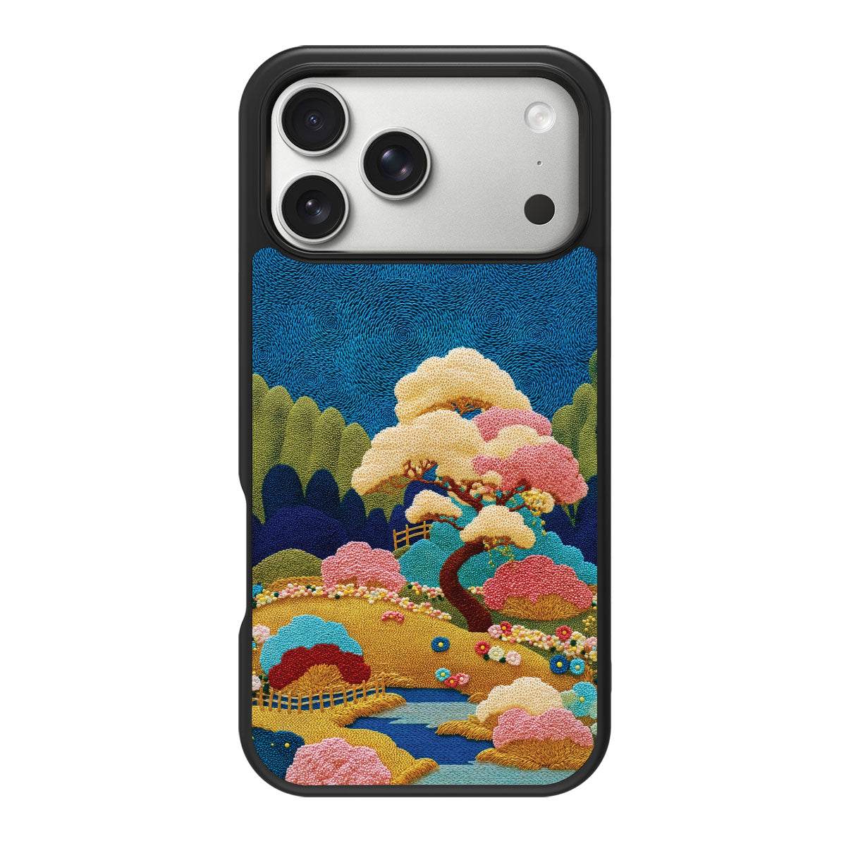 Japanese Art Designer iPhone 18 Pro Max Case – Zen Garden | MagSafe
