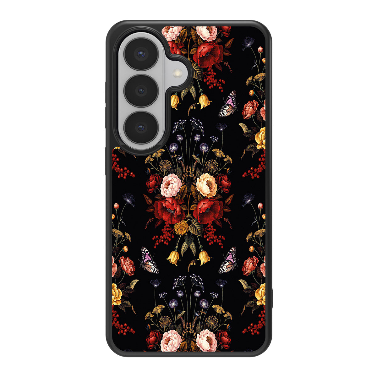 Kelmscott Bloom design back view – Samsung Galaxy S26 Plus case