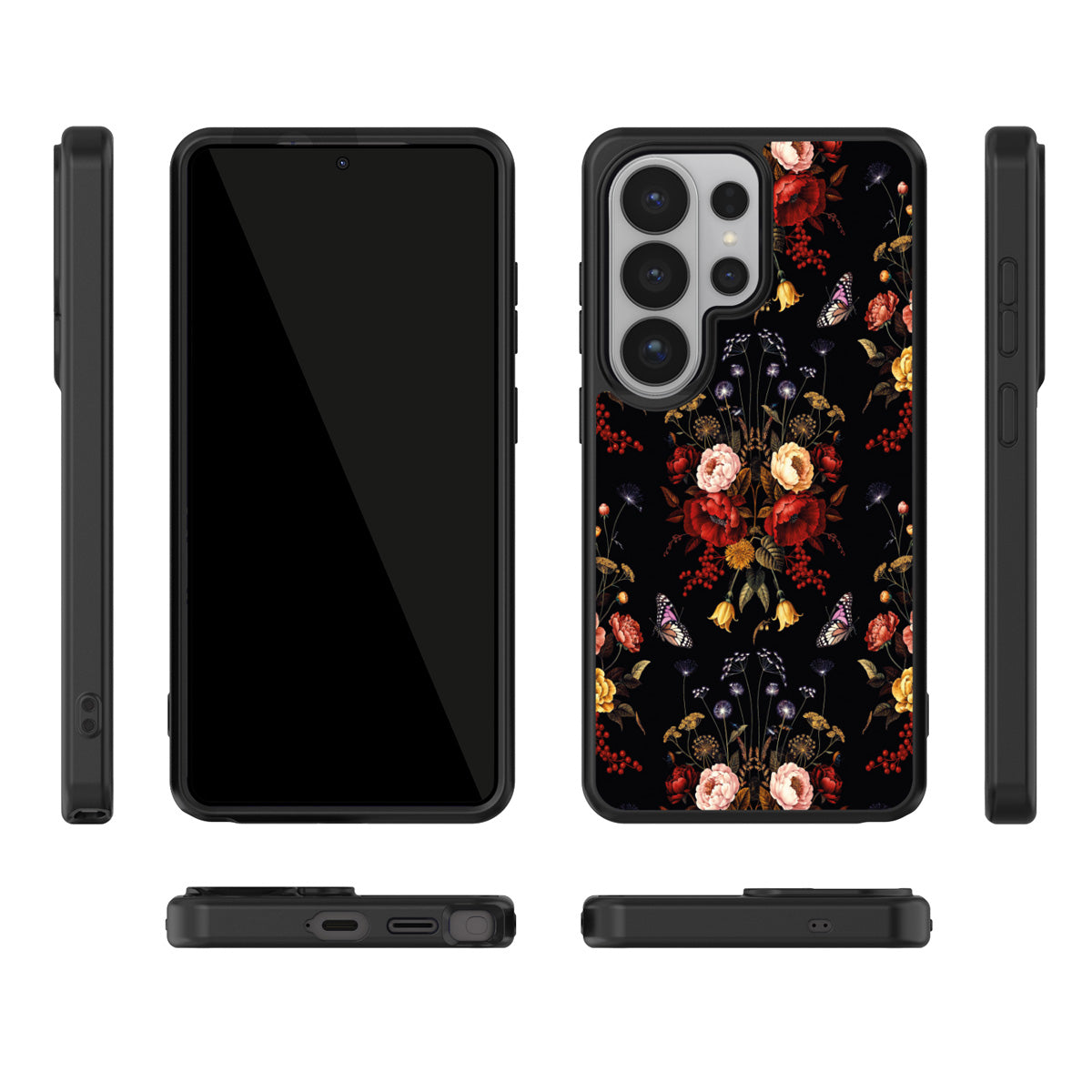 Kelmscott Bloom Samsung Galaxy S26 Ultra case – multi-angle view