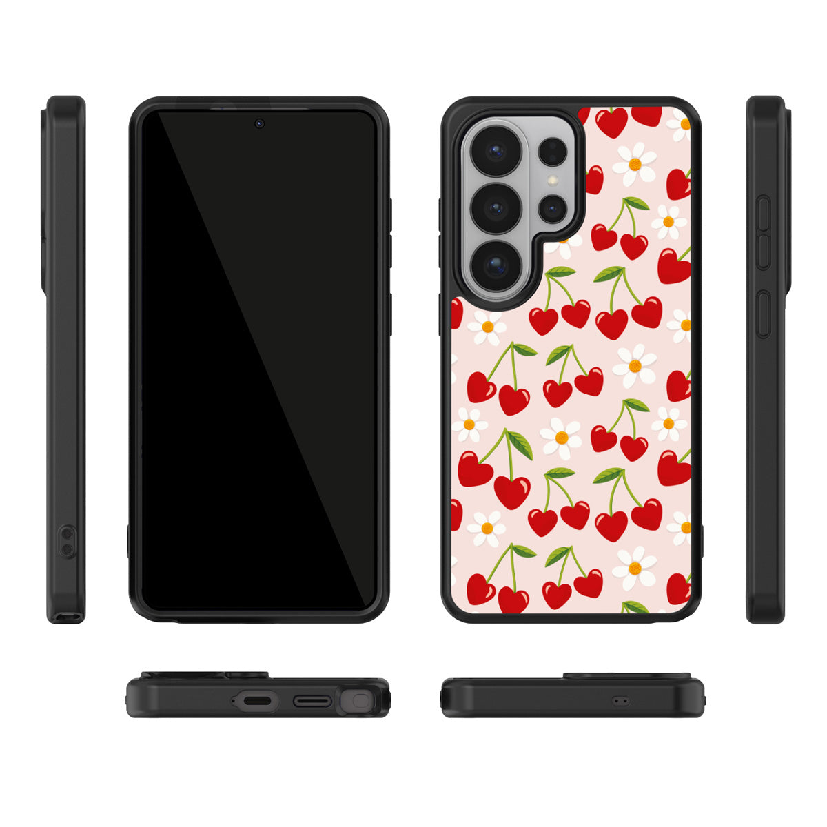 Love Cherry Samsung Galaxy S26 Ultra case – multi-angle view