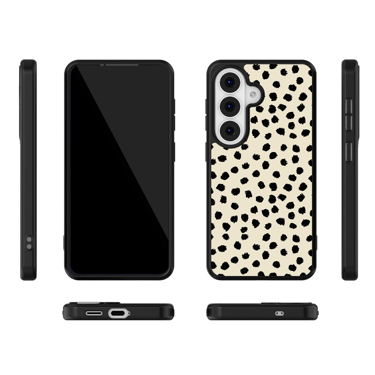 Luxe Beige Samsung Galaxy S26 case – multi-angle view