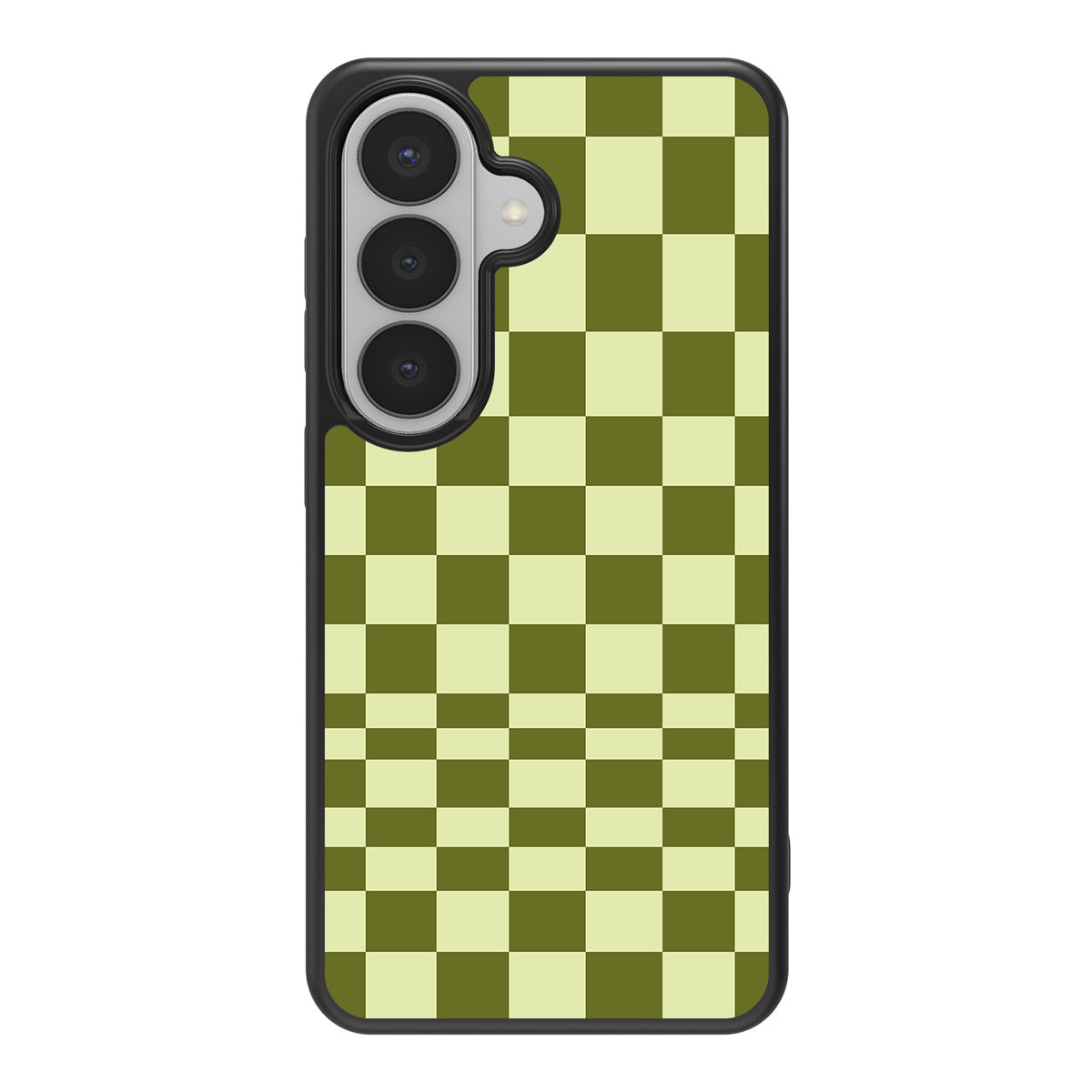 Olive Meadow design back view – Samsung Galaxy S26 case