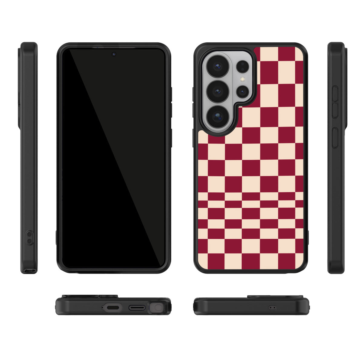 Rouge Board Samsung Galaxy S26 Ultra case – multi-angle view