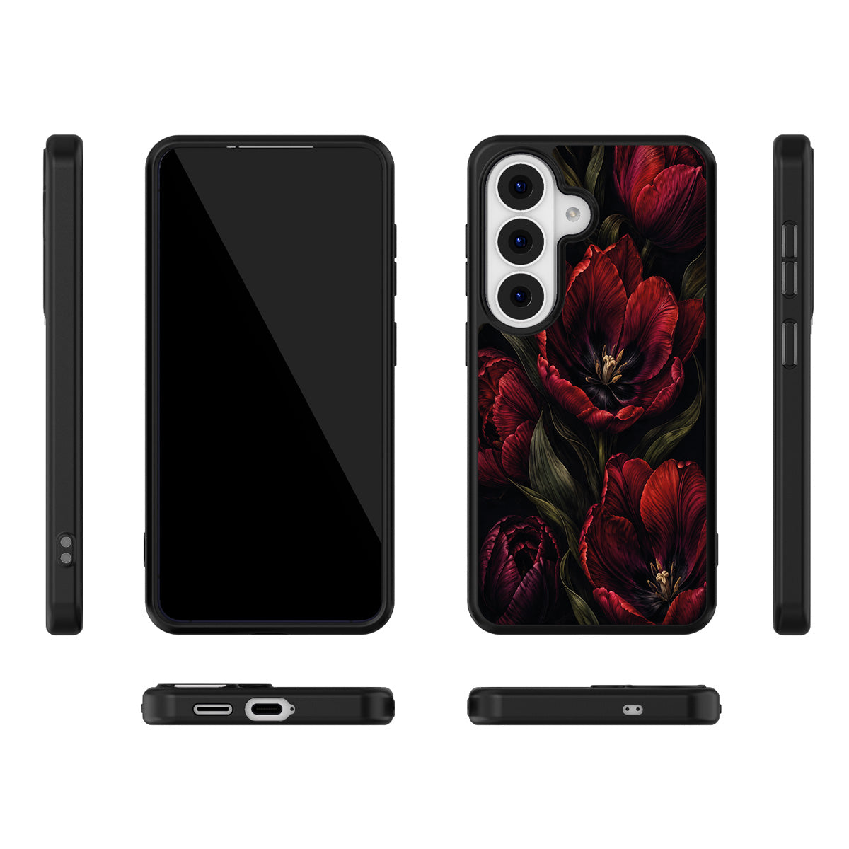 Scarlet Hour Samsung Galaxy S26 Plus case – multi-angle view