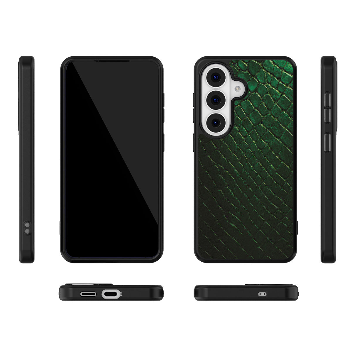 Slytherin Senses Samsung Galaxy S26 Plus case – multi-angle view