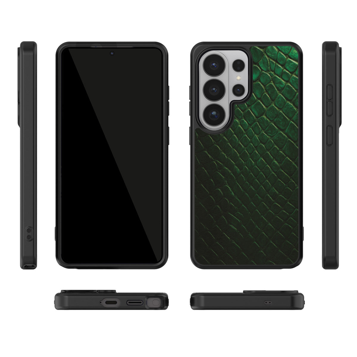 Slytherin Senses Samsung Galaxy S26 Ultra case – multi-angle view