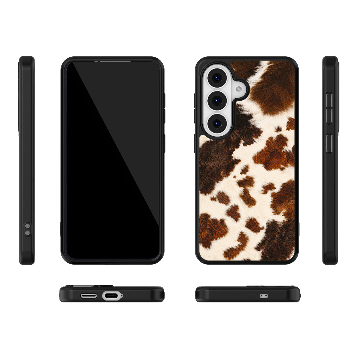 Swiss Cow Samsung Galaxy S26 case – multi-angle view