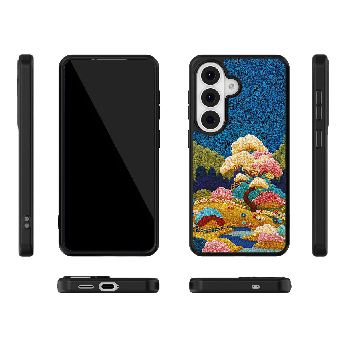 Zen Garden Samsung Galaxy S26 Plus case – multi-angle view